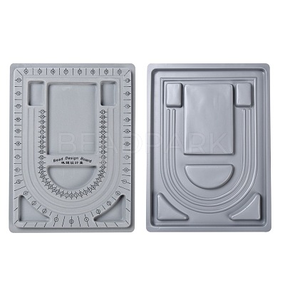 Plastic Flocked Bead Design Boards ODIS-G003-M-1