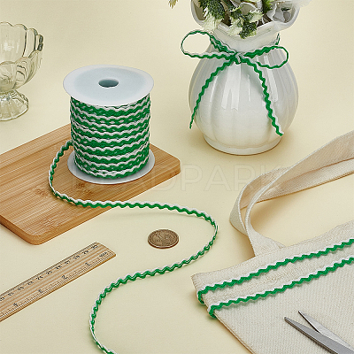 2 Bundles Polypropylene Wavy Fringe Trim Ribbon OCOR-FG0003-05B-1