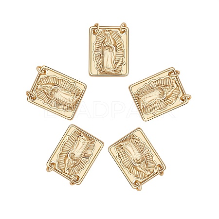 Brass Pendants KK-CJ0001-37-1