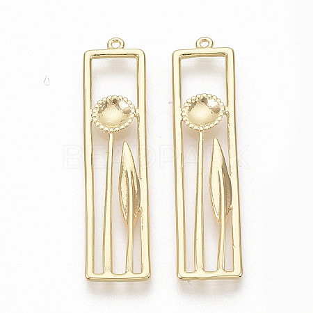 Brass Pendants X-KK-Q762-005G-NF-1