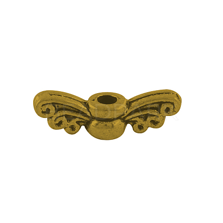 Tibetan Style Alloy Fairy Wing Beads LS-TIBEB-6007-AG-LF-1
