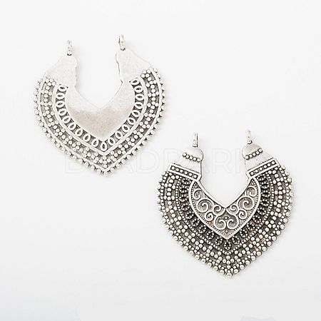Tibetan Style Pendants TIBE-WH0002-04A-1