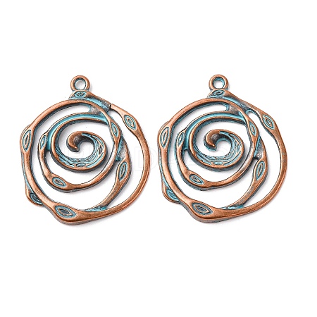 Tibetan Style Alloy Pendants FIND-B055-02M-1