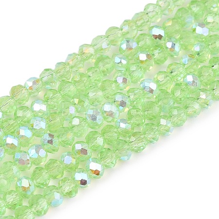 Electroplate Glass Beads Strands LS-EGLA-A044-T2mm-L09-1