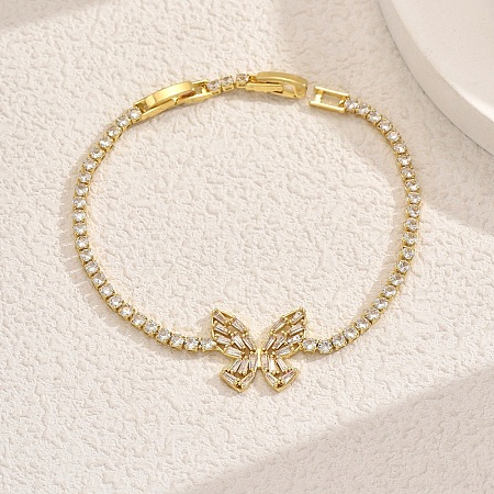Elegant Brass Charm Bracelets OR7420-4-1