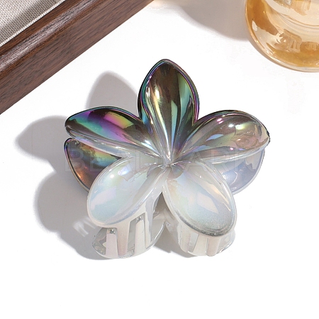 Flower Plastic Claw Hair Clips PW-WGD28A5-02-1