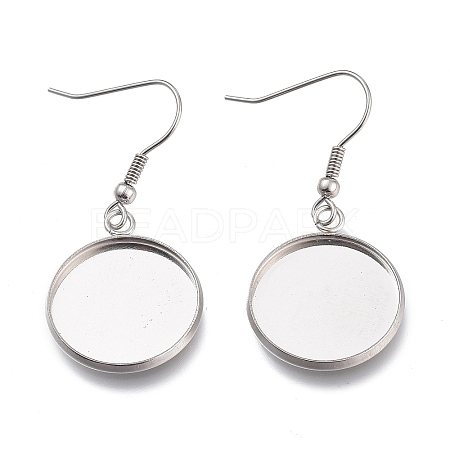 Tarnish Resistant 304 Stainless Steel Earring Hooks LS-STAS-H114-05P-1