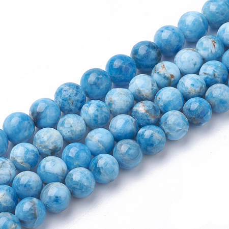 Natural Gemstone Beads Strands G-Q961-20-8mm-1