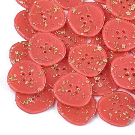 4-Hole Cellulose Acetate(Resin) Buttons BUTT-S023-12B-04-1