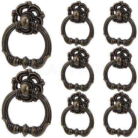 Zinc Alloy Box Pull Handle FIND-WH0817-192AB-1