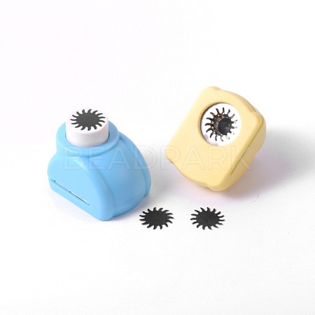 Mini Plastic Craft Punch Sets for Scrapbooking & Paper Crafts AJEW-F003-24B-1