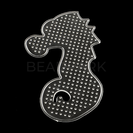 Sea Horse ABC Plastic Pegboards used for 5x5mm DIY Fuse Beads X-DIY-Q009-31-1