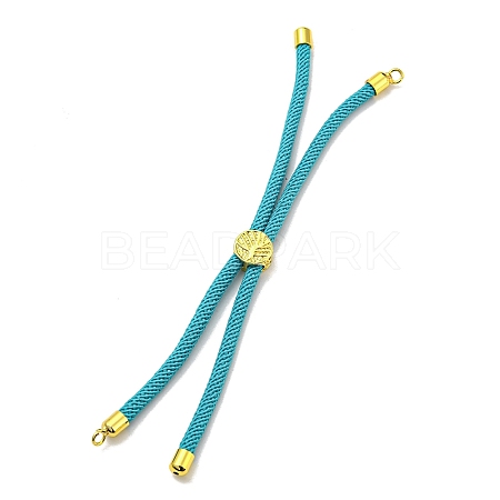 Nylon Cords Bracelet Makings Fit for Connector Charms AJEW-P116-01G-13-1
