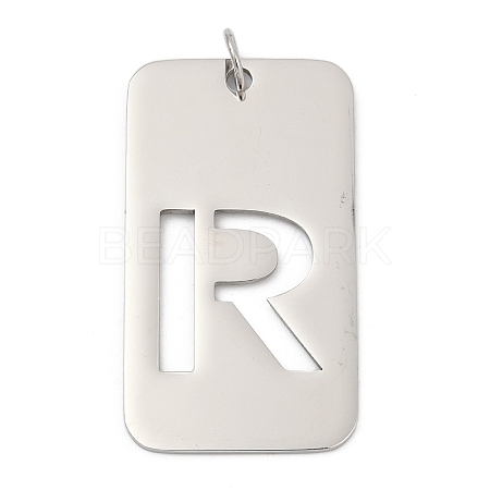 304 Stainless Steel Pendants STAS-M115-01P-R-1