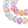 Transparent Glass Beads Strands GLAA-T023-8mm-A07-3