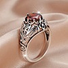 Alloy and Rhinestone Finger Rings for Women FS-WG94321-02-3