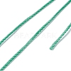 Round Waxed Polyester Thread String YC-D004-02E-129-3