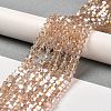 Transparent Electroplate Glass Beads Strands LS-GLAA-F029-2mm-A12-4
