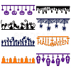 Halloween Theme Carbon Steel Cutting Dies Stencils DIY-WH0309-1177-1