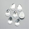 Acrylic Rhinestone Flat Back Cabochons GACR-Q010-18x25-16-1