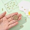 20Pcs 5 Styles Brass Pave Clear Cubic Zirconia Links Connector Charms KK-FS0002-05-3