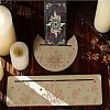 2Pcs 2 Style Natural Wood Card Stand for Tarot DJEW-GF0001-23-4