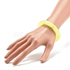 Acrylic Tube Beaded Stretch Bracelets Set BJEW-JB07772-3