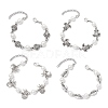Ocean Series Alloy Link Bracelets BJEW-JB11840-2