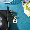 1Pc Stainless Steel Keychains KEYC-TADJ0001-08B-4