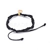 Adjustable Korean Waxed Polyester Cord Braided Bead Bracelets BJEW-JB04670-03-4