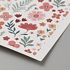 Flower Pattern Polymer Clay Water Transfer Paper DIY-WH0568-73A-2