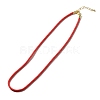 Nylon Milan Cord Necklace Making MAK-M028-01G-22-4