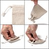 Cotton Packing Pouches Drawstring Bags ABAG-R011-8x10-5