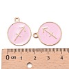 Alloy Enamel Pendants ENAM-S124-01A-09F-2