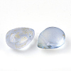 Transparent Spray Painted Glass Beads GLAA-T017-01-A02-3
