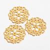 Tibetan Style Filigree Joiners Links TIBE-A11623-G-LF-1