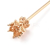Alloy Hair Stick Findings FIND-O002-01KCG-2
