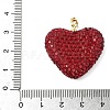 Brass Rhinestone Pendants KK-K293-48D-G-3