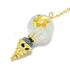 Round Resin Dowsing Pendulum Big Pendants G-C117-01G-06-2