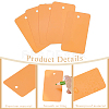 100Pcs PVC Plastic Blank Big Pendants KY-SP0001-72B-5
