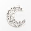 Tibetan Style Alloy Pendants TIBE-S303-34AS-RS-1
