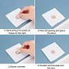 Coated Scratch Off Film Password Sticker DIY-WH0184-42C-3
