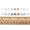 850Pcs Crackle Glass Beads Strands GLAA-FS0002-08-5