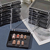 9Pcs Plastic Fake Nail Tips Storage Box CON-SP0001-15D-7