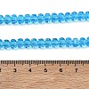Transparent Glass Beads Strands GLAA-G125-01A-05-2