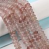 Natural Strawberry Quartz Beads Strands G-Z030-A17-01-1
