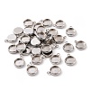 Tarnish Resistant 304 Stainless Steel Pendant Cabochon Settings X-STAS-K202-03C-P-5