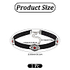 Bohemian Alloy & Resin Imitation Turquoise Oval Black Velvet Choker Necklaces NJEW-WH20004-13B-01-2