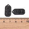 Ion Plating(IP) 304 Stainless Steel Pendants STAS-E182-10B-3