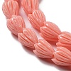 Synthetic Coral Beads Strands G-Q1007-01C-02-2